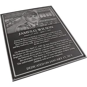 Aluminum Photo Relief Plaque