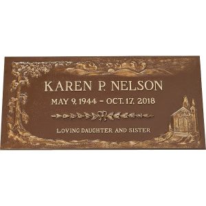 Chapel W-N Bronze Memorial Plaque