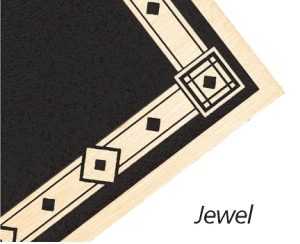 Jewel decorative border