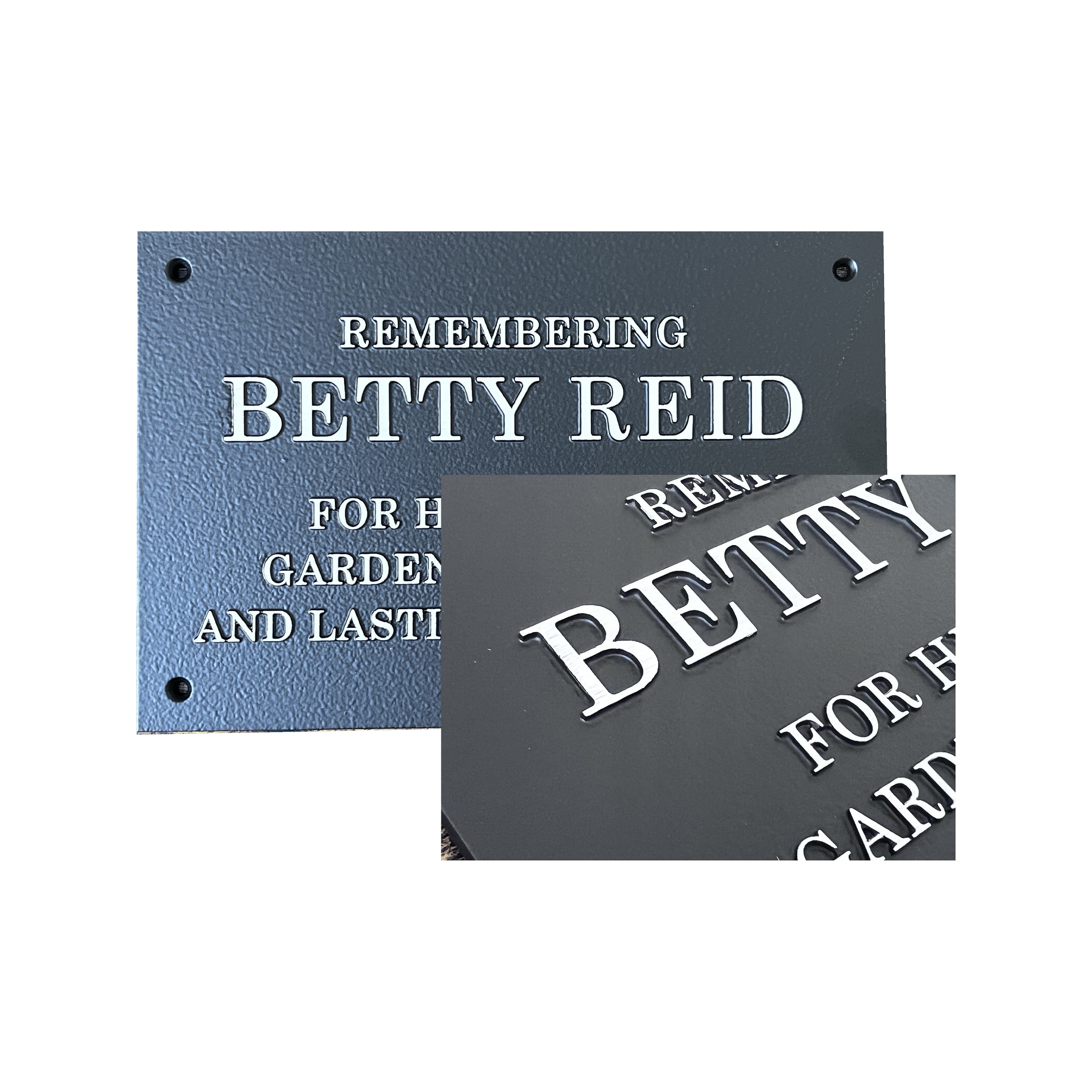 Premium Tooled Bronze Plaques | American Cast Bronze - Veteran Owned