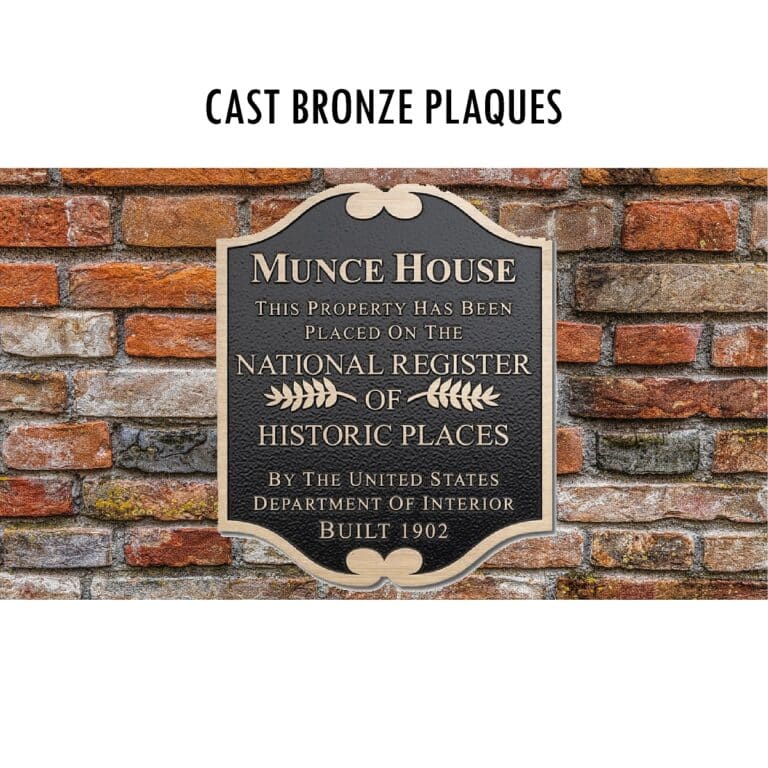 Cast Bronze Plaques
