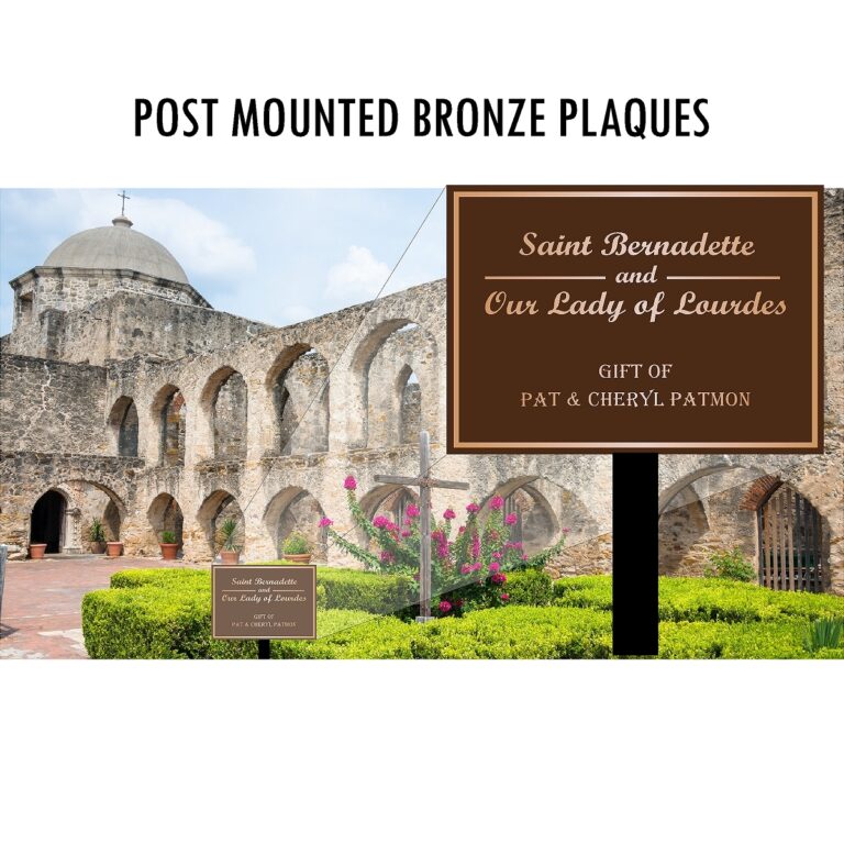 Post Mounted Bronze