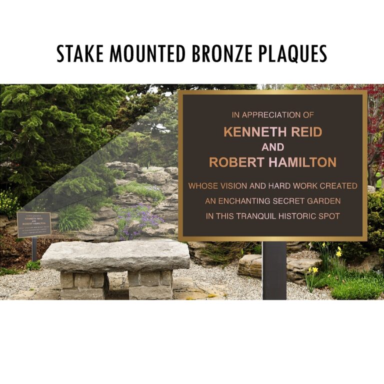 Stake Mounted Bronze