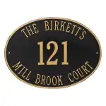 Wall Mounted Address Plaques