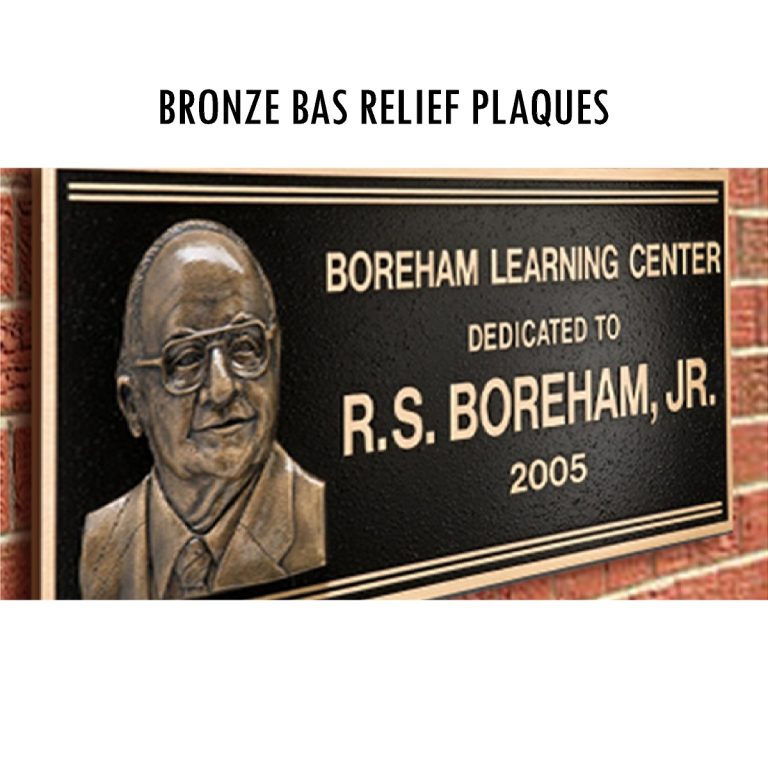 Bronze Bas Relief