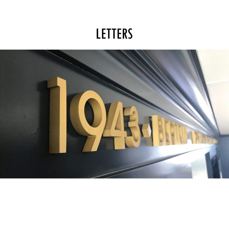 Metal Letters