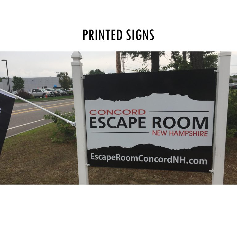 Printed Signs