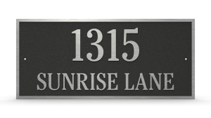 Natural Brushed Aluminum Letters