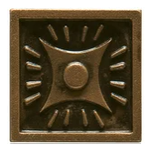 R-3 bronze rosette