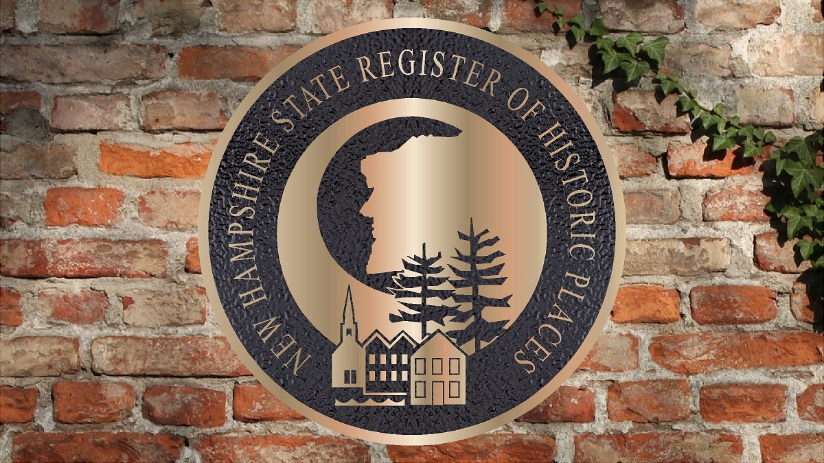 New Hampshire State Register historic places medallion